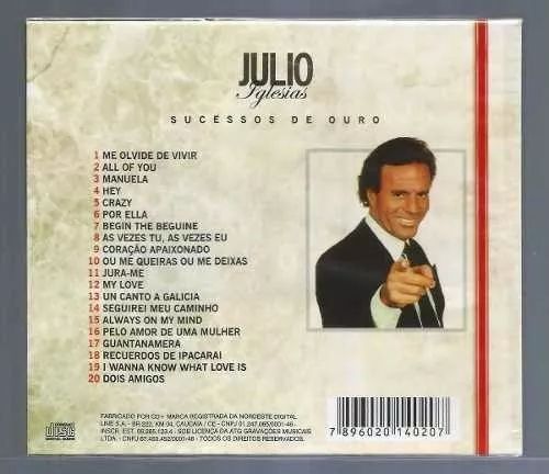 Julio Iglesias Sucessos de Ouro